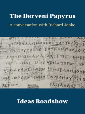 cover image of The Derveni Papyrus